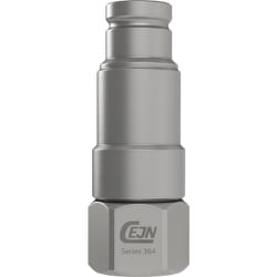 シリーズ364 残圧除去機能付ニップル G1/2 メネジ 10-364-6205