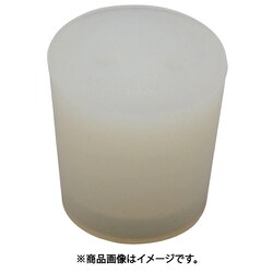 AS 穴付きシリコン栓 10号 1個入 1-7650-03