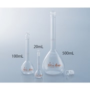 AS メスフラスコ 白500ml（ASONE） 1-8564-09