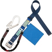 TSUYORON 胴ベルト型墜落制止用器具（伸縮タイプ）ノビロン（BK）紺 LLサイズ ベルト幅50MM×1600MM 130KG対応型 TBNV599BL2BKLL（130KG）JANBP