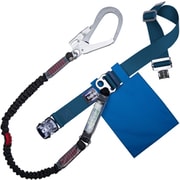 TSUYORON 胴ベルト型墜落制止用器具（伸縮タイプ）ノビロン（BK）紺 Lサイズ ベルト幅50MM×長さ1400MM ワンタッチバックル仕様 TB-NV-OT593-BL2-BK-L-BP