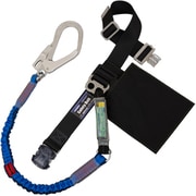 TSUYORON 胴ベルト型墜落制止用器具（伸縮タイプ）ノビロン（BL）黒 Mサイズ ベルト幅50MM×長さ1200MM ワンタッチバックル仕様 TB-NV-OT593-BLK-BL-M-JAN-BP