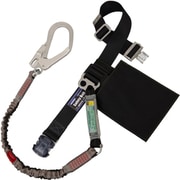 TSUYORON 胴ベルト型墜落制止用器具（伸縮タイプ）ノビロン（SL）黒 Mサイズ ベルト幅50MM×長さ1200MM ワンタッチバックル仕様 TB-NV-OT593-BLK-SL-M-JAN-BP