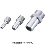 AS 六角ホースニップル 3/8PT-12.7 1-9542-06