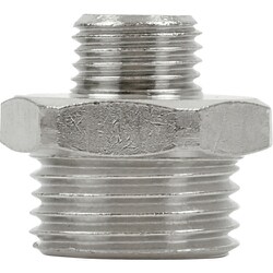 異径六角ニップル G1/4×G1/2 19-900-1215