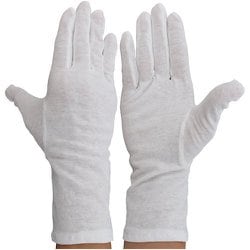 WINCESS インナー用 綿手袋 ロング(12双入り)Sサイズ 2003-LG-S