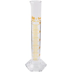 AS メスシリンダー1634AH/50 2-569-04