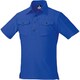 半袖ポロシャツ（脇スリット）ブルー M 26450-10-M