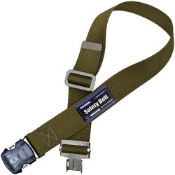 TSUYORON 胴ベルトのみ ワンタッチバックル 深緑 LLサイズ 幅50MM×長さ1600MM TUBSOTNODLLBP