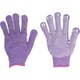 パステルカラーすべり止め手袋 バイオレット 62