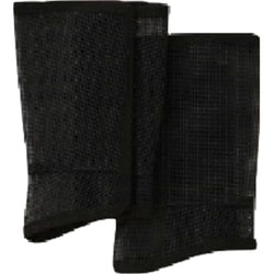 柏田 メッシュマジック式脚絆 黒 L 631B-L