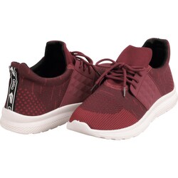 6409 GILIOワークシューズ ワイン 26.5CM 6409-40-26.5