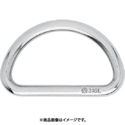 Dリング SUS316L 線径6mm 内幅40mm 6711