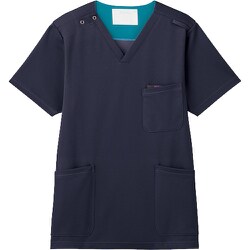 ニットスクラブ ダークネイビー SS 7095SC-17-SS