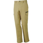ストレッチノータックカーゴパンツ ウエスト79 キャメル 71002-134-79
