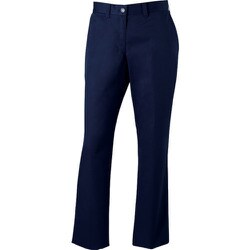 ストレッチレディースパンツ ウエスト70 ネイビー 71006-011-70