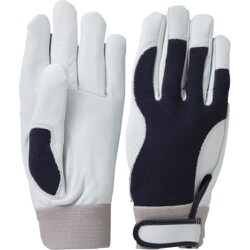 柏田 牛革ウェ-ブカットグロ-ブ M 806-1-M