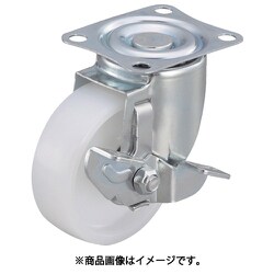 エアーキャスター（自在車ストッパー付）65mm ナイロン車 ALG-65NDS