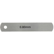 スキマゲージ シクネスゲージ リーフ 75mm 厚さ0.8mm S075-08