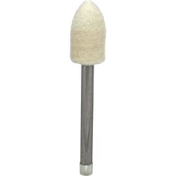 中国製軸付フェルトバフ F5208