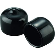 保護キャップ 丸（10個入）黒 HLDP125-2-P