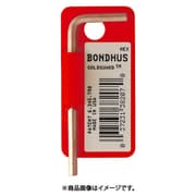 BONDHUS 六角L-レンチ ショート ゴールドガード加工（14K）14mm HLS14MG