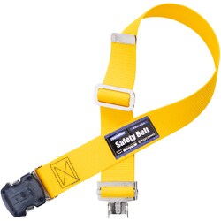 TSUYORON 胴ベルトのみ ワンタッチバックル 黄 Lサイズ 幅50MM×長さ1400MM TUB-SOTN-Y-L-BP