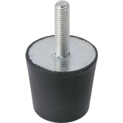 防振ゴム(円錐台、オネジ) VDB6-4350M10L40M