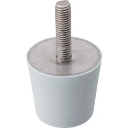 防振ゴム(円錐台、オネジ) VDF6-2517M6L08M-SUS