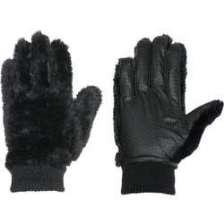 防寒手袋 Pパターン WINTER ブラック L W-6