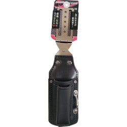 牛黒皮 カッターケース2段 WS-002