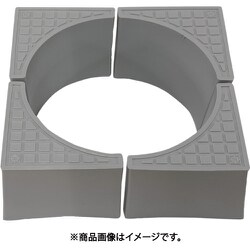 桝周り専用副資材 インサルマスキューブ150 ライトグレー MC150LG