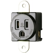 明工 接地埋込コンセント P：60.5 M4 機器用15A 125V ME2860T09