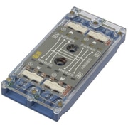 明工 VVF用ねじなしジョイントボックス 3分岐 結線完了表示付(標準色 青) MJ2497