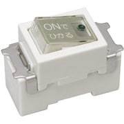 明工 ML表示付オンライトスイッチ(片切)100V用(3線式) ML1351W-N