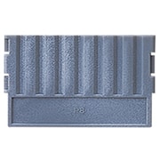 スチール印箱用仕切り板 山数8 P8SHIKIRI