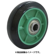 樹脂製ゴム車輪（ベアリング入）130 PN130