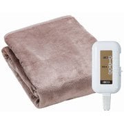 電気毛布 しきタイプ フランネル/モカ 約130×80cm 頭寒足熱配線 VWD401H-MM