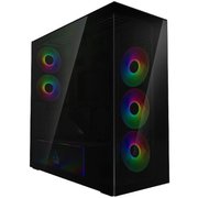 E-ATXマザーボード搭載可能 大容量64Lパノラマエアケース ブラック ACPCC00016A