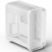 曲面メッシュパネル搭載 ラウンドデザイン E-ATX対応 PCケース ホワイト X50 Air Snow White