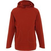 メリノウールフーディ メンズ フーディー レッドスパイス(R71) XLサイズ 011085