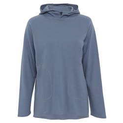 ウィメンズメリノウールフーディ レディース フーディー ムーンライトブルー（M116） Lサイズ 011089