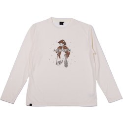 キューディーエルエスティー メンズ カットソー ホワイト XLサイズ 111071