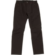 メンズソフトシェルパンツ メンズ ロングパンツ ブラック（B02） XLサイズ 112043