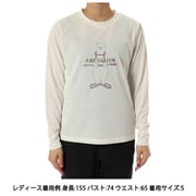 キューディーエルエスティー レディース カットソー ホワイト Lサイズ 111072