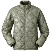 クロスグリッドダウンジャケット ユニセックス ダウンウェア Sage grey(7500) XLサイズ 101591