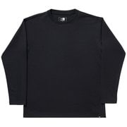フラッフィドライ L/S T バックプリント ユニセックス カットソー Black（9000） Mサイズ 101605