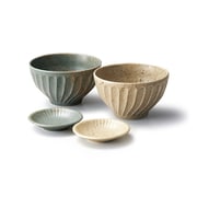 グラッテ お茶碗（径14×8cm）小皿（径10cm）ペア ギフト 食器セット /食洗機対応/電子レンジ対応 113517