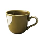 コノハ マグカップ 約300ml /食洗機対応/電子レンジ対応/ 深緑 グリーン 111203