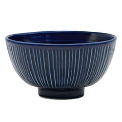 ソギ（Sogi）茶碗 直径約11cm /食洗機対応/電子レンジ対応/ 瑠璃 ネイビー 567068